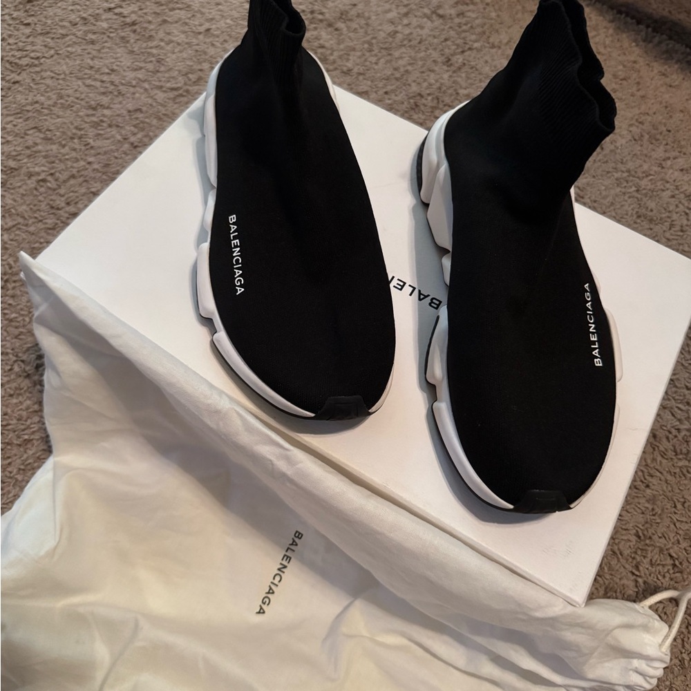 Balenciaga Black Sock Sneakers